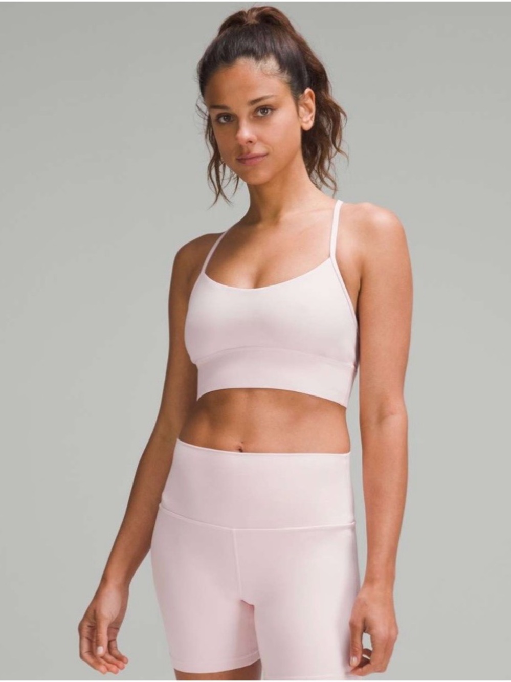 Lululemon flow Y Nulu longline bra